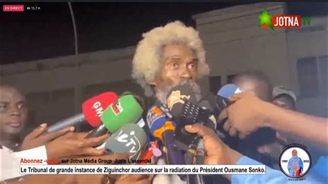 R Action De Me Cir Cledore Apr S Le Verdict Du Tribunal De Ziguinchor