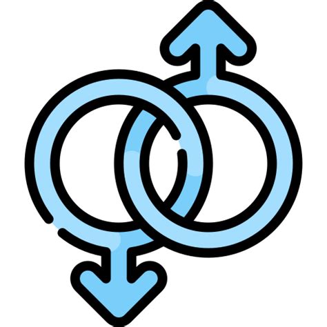 Gay Kawaii Lineal Color Icon