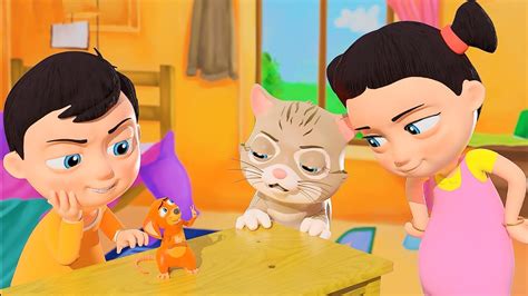 Meow Meow Little Cat Baby Songs Nursery Rhymes Youtube