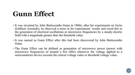 Gunn Diode Ppt