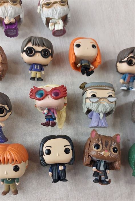 Lot De 24 Mini Figurines Pop Harry Potter Calendrier Funko Plastique