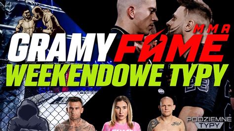 Typy I Analizy Fame Mma Rewelacyjny Zarobek W Maju Na Naszych