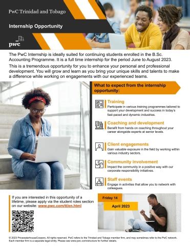 Internship Opportunity with PwC | Department of Management Studies