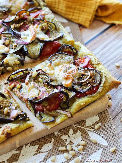 Tarte Fine Aux Aubergines Mozzarella Lolo Et Sa Tambouille