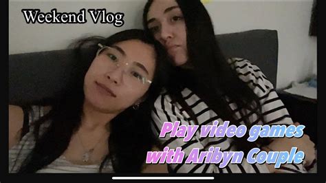 레즈커플 미국 비디오 게임 주말 브이로그 Lesbian couple Video games Weekend Vlog 아리빈 커플 Aribyn lesbian couple