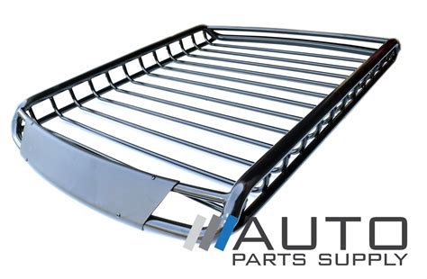 1200x940mm Car 4wd Roof Rack Storage Basket Tubular Steel Design