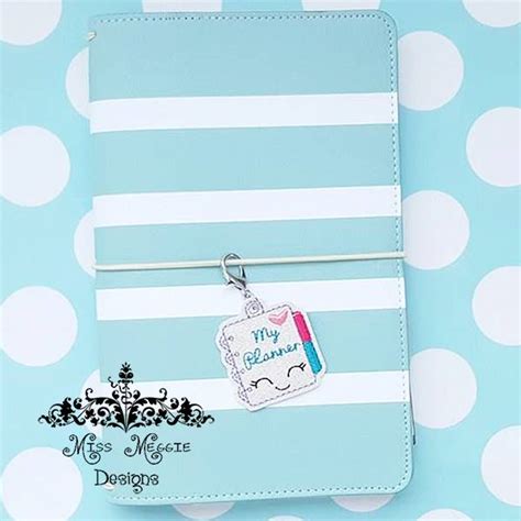 My Planner Kawaii Feltie Charm Ith Embroidery Design File Miss Meggie