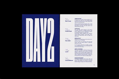 Zurich – Travel Guide on Behance