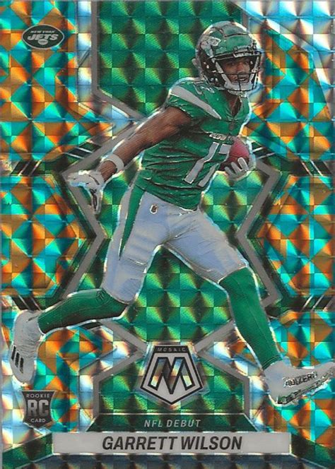 Garrett Wilson 2022 Mosaic NFL Debut Tessellation 276 Price Guide