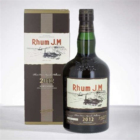 Rum JM Jahrgang 2012 Extra Alter Rum brut de fût AOC Martinique