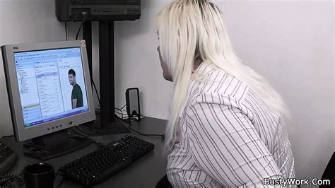 Chubby Blonde Secretary Riding Big Boss Cock Xhamster