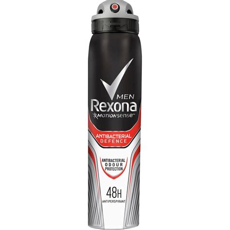 Rexona Men Antiperspirant Aerosol Deodorant Antibacterial Defence 250mL