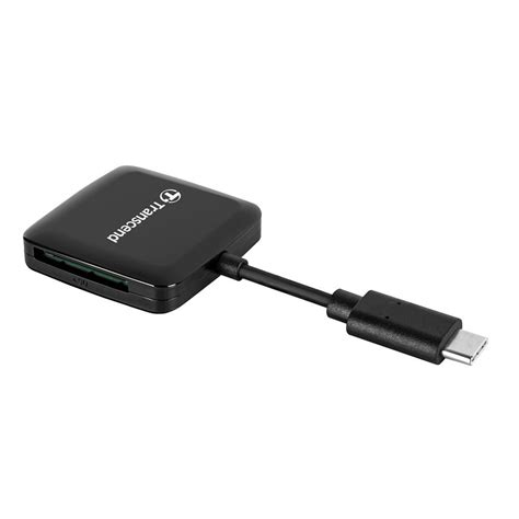 Transcend Card Reader RDC3 USB 3 2 Gen 1 Type C Black Techinn