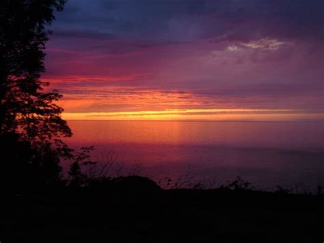 Lake Superior Sunset. | Lake superior, Lake, Sunset