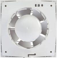 Extractor de baño axial EQUATION Silentis 100 mm para techo o pared ...