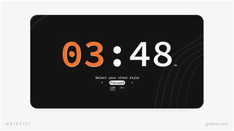 Online Digital Clock Full Screen Aesthetic Westsd