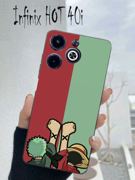 Чехол на Infinix Hot i аниме Ван пис One Piece Луффи Зоро купить с доставкой по выгодным
