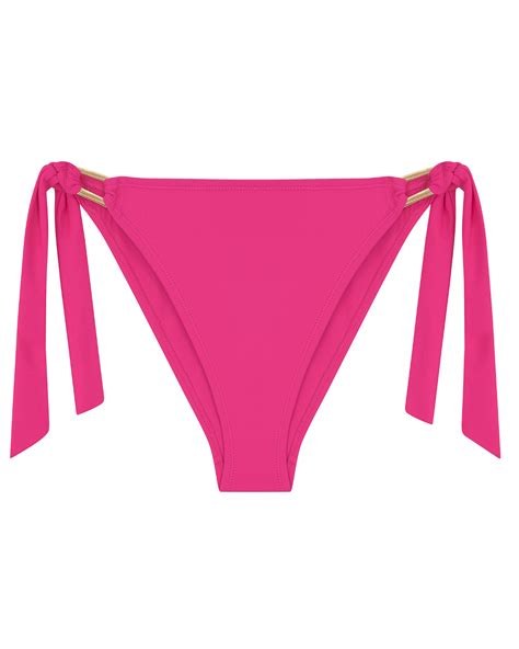 Boudoir Beach Tie Side Brief Hot Pink TKD Lingerie