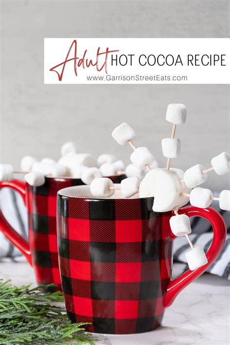 Easy Adult Hot Chocolate Recipe Garrison Street Eats