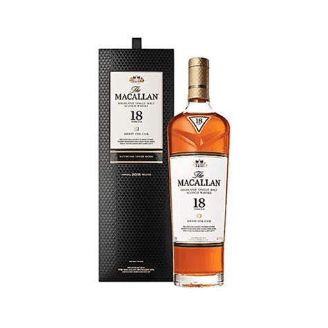 The Macallan Highland Single Malt Scotch Whisky 18 Yr 750 Ml