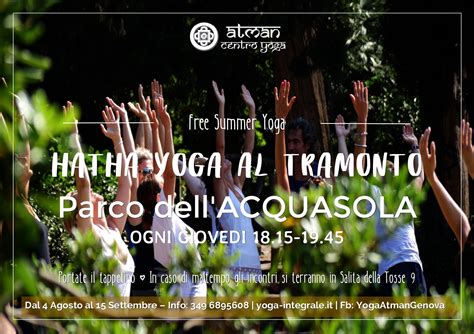 Lounge Yoga Al Tramonto Atman Centro Yoga