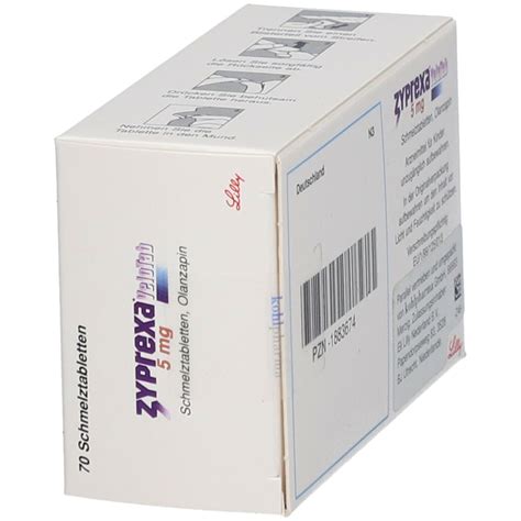 Zyprexa Velotab 5 Mg 70 St Mit Dem E Rezept Kaufen Shop Apotheke