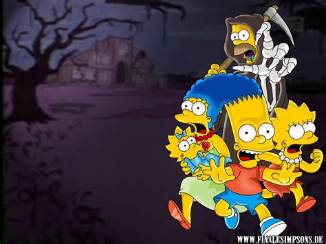 Fondos De Los Simpson Homero La Muerte