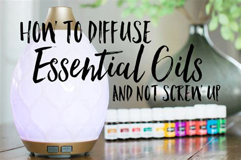 Best Aromatherapy Diffuser Recipes | Dandk Organizer