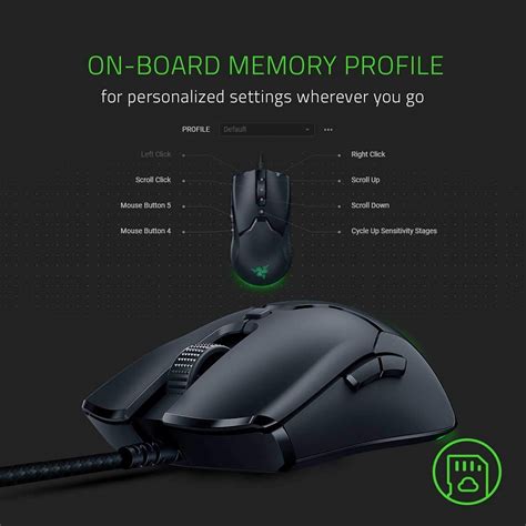 Razer Viper Mini Wired USB Gaming Mouse -pcstudio