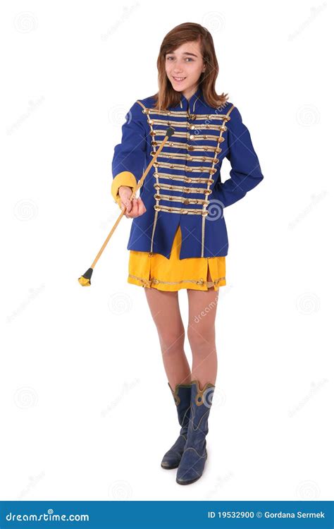 Portrait Of A Majorette Royalty-Free Stock Photography | CartoonDealer ...
