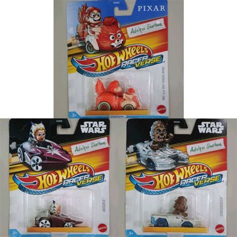 Jual Hotwheels Hot Wheels Racer Verse Star Wars Ahsoka Ashoka Chewbacca Pixar Mei With Red Panda