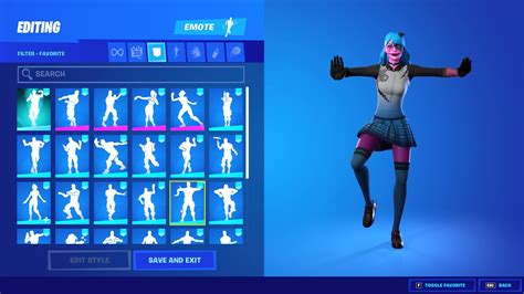 Fortnite GRISABELLA Doing RARE Emotes In Locker For TIKTOK Lavish