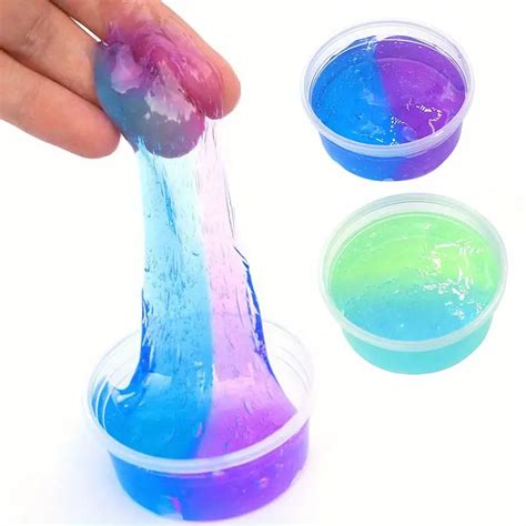 Diy Mix Crystal Slime Toys Supplies Clear Foam Putty - Temu