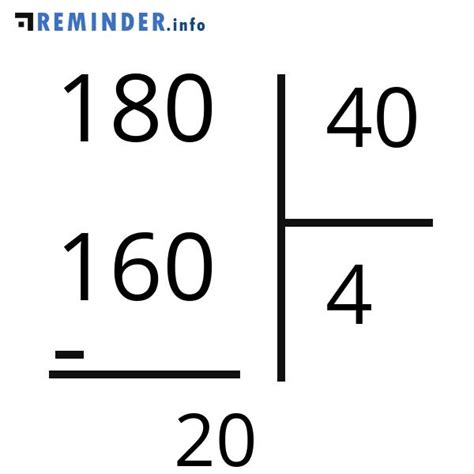 180 É Divisivel Por 40