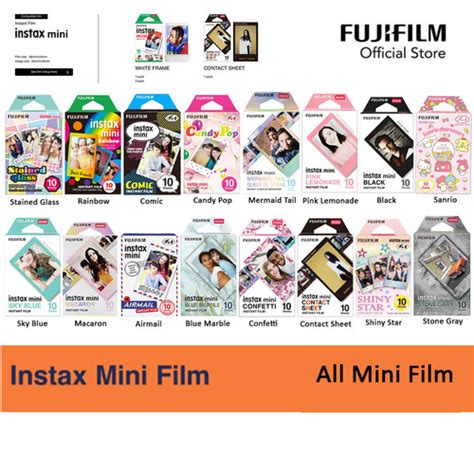 Jual Isi Refill Instax Mini Motif 10 Lembar Pink Lemonade Jakarta