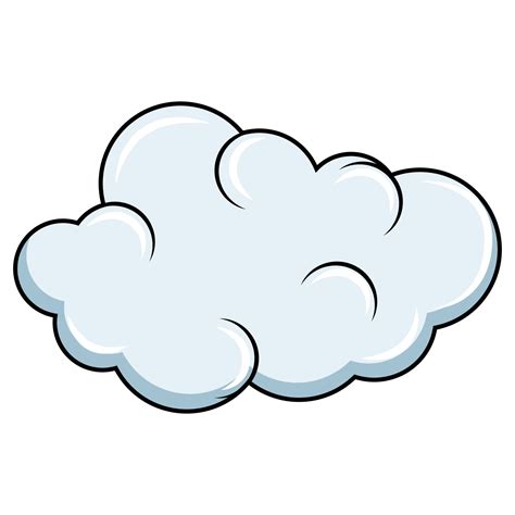 cute cloud cartoon illustration graphic  vector art  vecteezy