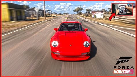 Forza Horizon 5 1995 Porsche 911 Gt2 424hp Logitech G29 Youtube