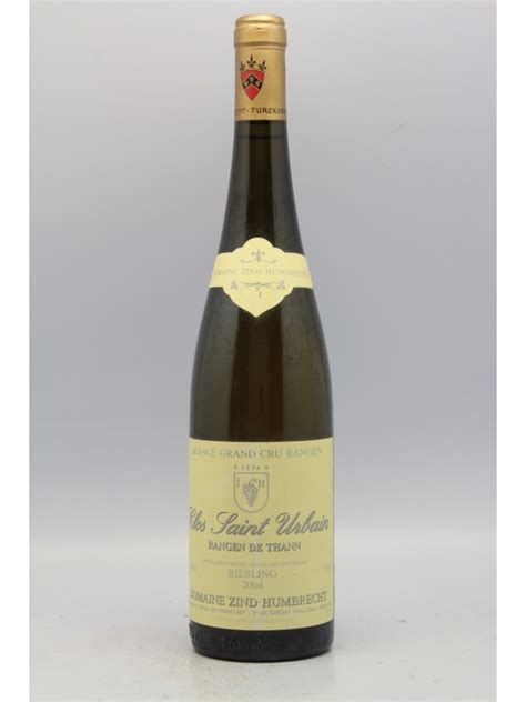 Zind Humbrecht Alsace Grand Cru Riesling Rangen De Thann Clos Saint