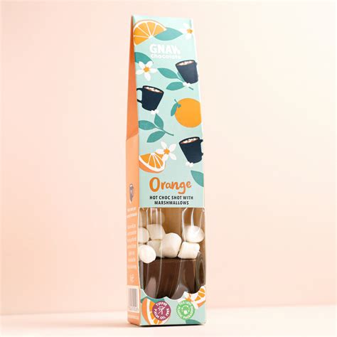 Orange Hot Chocolate Shot Food Drink Gnaw Lisa Angel