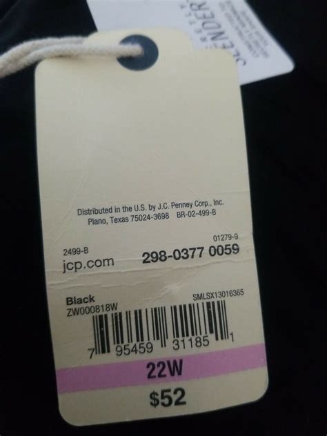 St John S Bay Women S Plus 22W Black Secretly Slender High Waist Bikini