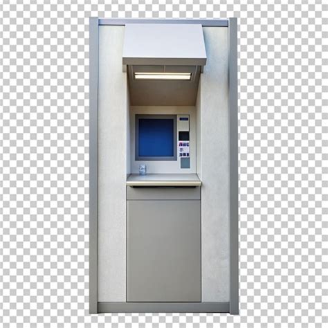 Premium PSD Atm Booth Isolated Icon