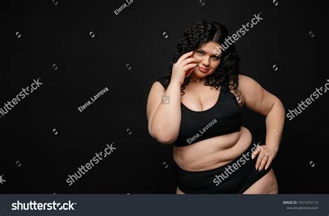 Plus Size Model Lingerie Fat Sexy Stock Photo Shutterstock