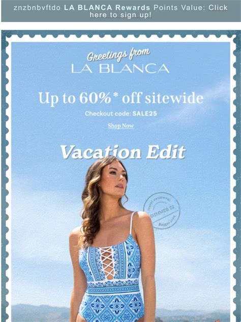 La Blanca Swim Pack Your Bags Babe Milled