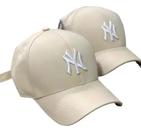Boné Ny Creme Caqui Nude New York Masculino Feminino Creme L Branco Un