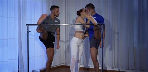 The Ballet Teacher Is Having A Threesome With Two Men ZB Porn