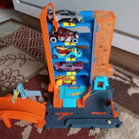 Hot Wheels Pista De Brinquedo Garagem Multi Aqui Tem Pechincha