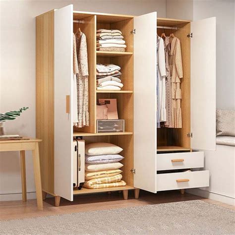 CC021-Modern Minimalist Wardrobe for Small Bedrooms with Large Capacity ...