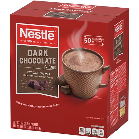 Nestle Dark Chocolate Hot Cocoa Mix Nutrition Facts Besto Blog