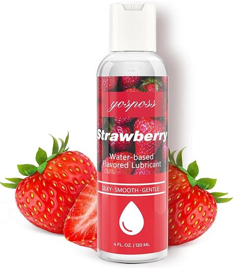 Amazon.com: 4 fl.oz. Strawberry Flavored Water Based Lubricant for Men