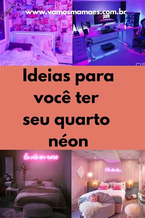 Quarto Neon Dicas Fant Sticas Para Fazer A Decora O Home Tattoo